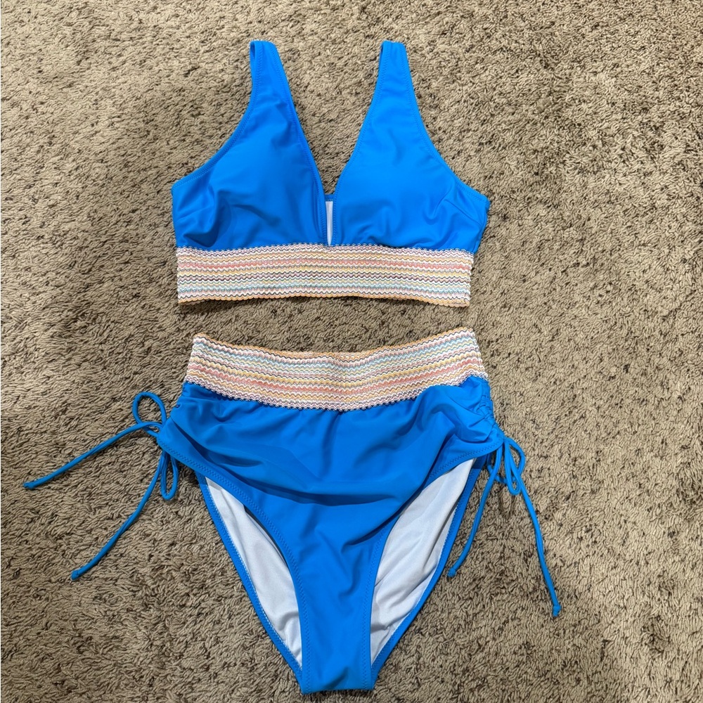 Blue Bikini Set